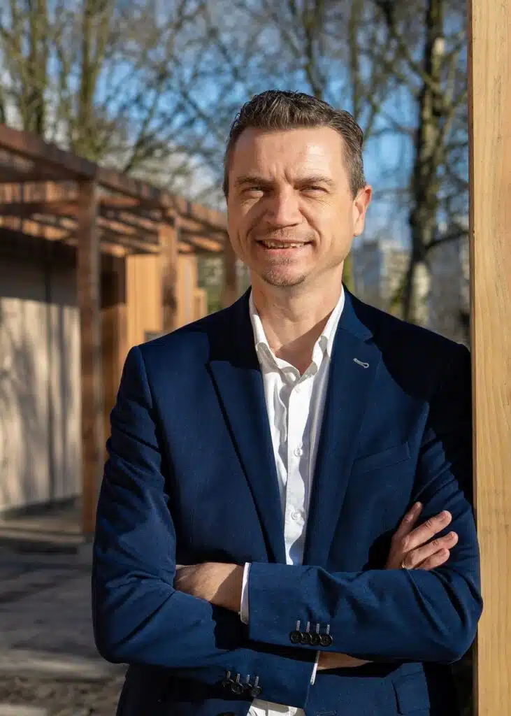 Portret van Jelle Zoetendal bij start als directeur Landschapsbeheer Drenthe in 2025